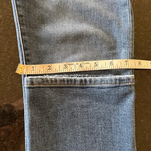 Tramarossa High Rise Belted Straight Leg Jeans Waist 27 - Picture 10 of 12
